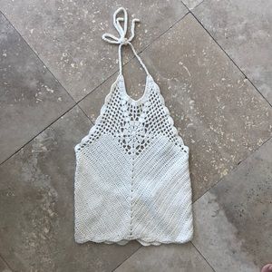 Beautiful crochet halter top